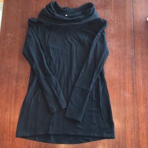 Merona Black Cowl Neck Tunic